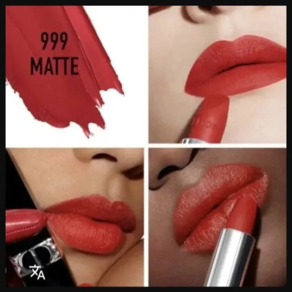 Dior Rouge 999 Matte Lipstick Red NEW